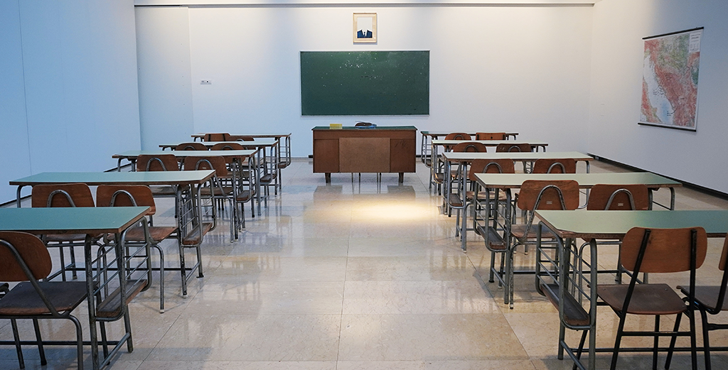 Escola vazia